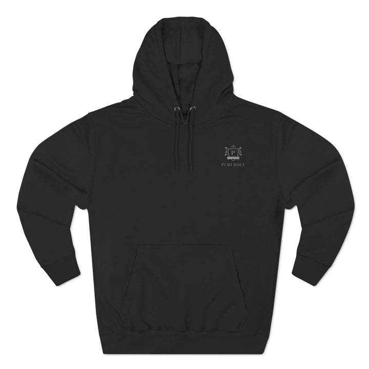 PureSoul Black/White custom hoodie