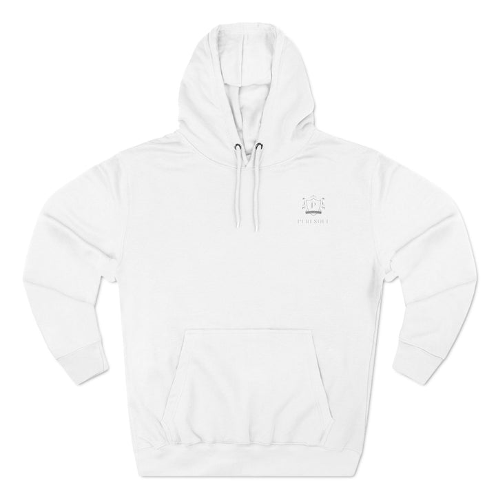 PureSoul Black/White custom hoodie